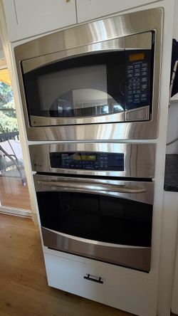 GE Profile Wall Oven & Microwave