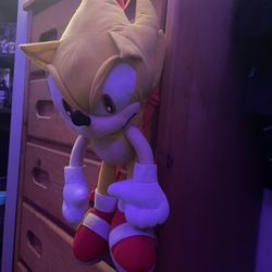 super sonic plush backpack