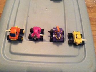 Vintage happy meal toys wind up cars