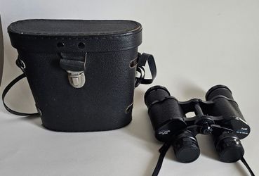 Vintage Bushnell Ensign Binoculars with Case 7x35 1000 yds