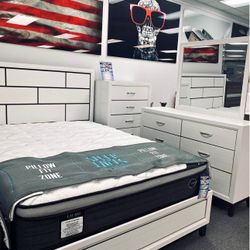 Brand new complete bedroom set- 0 interest finance available- FREE mattress with purchase. 