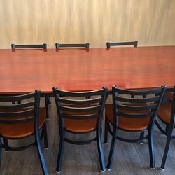 Dining table With 10 Chairs