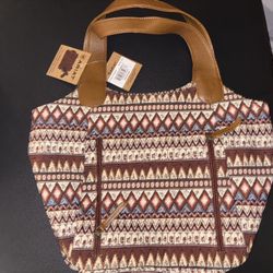 Southwestern Style Ariat Shoulder Tote NWT