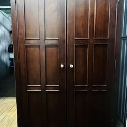 Armoire Desk and Cabinet 