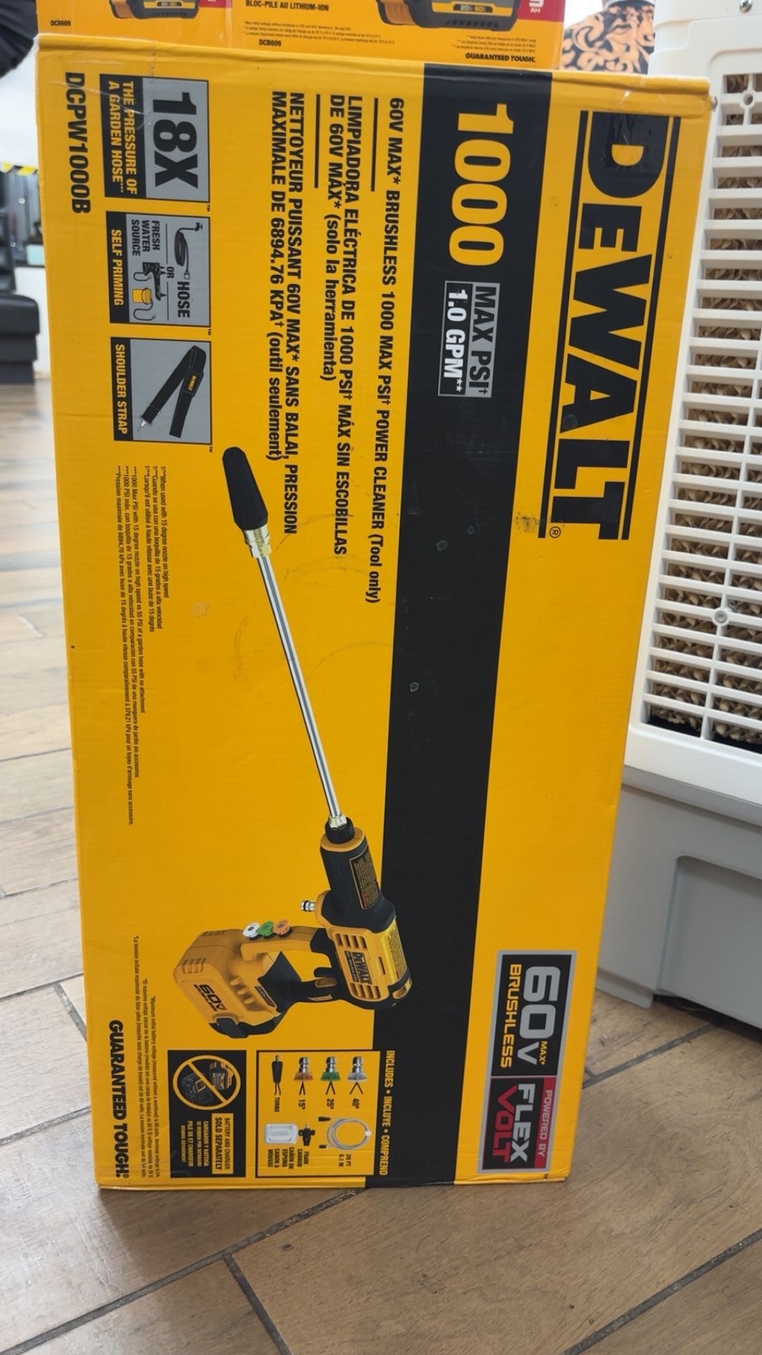 Cordless Dewalt Powerwash With 9ah Battery