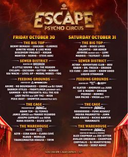 Escape Halloween 2-day wristband