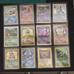 Vintage holo Card Lot