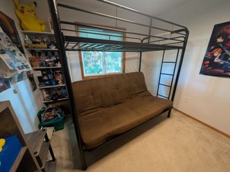 Bunk bed futon combo