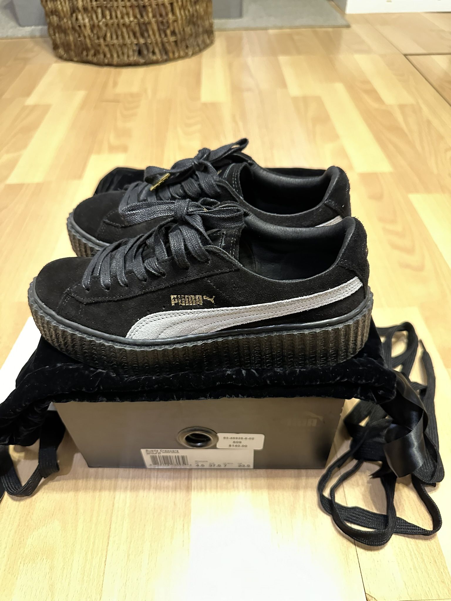 Puma Suede Creepers - Size 7W 