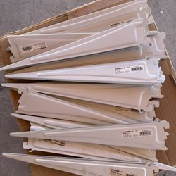 Closetmaid Shelf Rack Brackets 16” Inch White 