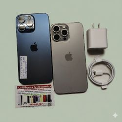 iPhone 15 Pro Max 256GB Factory Unlocked Excellent Condition - On Special Cash Deal Starts $649 - Hurry Up & Grab It Now 🤩