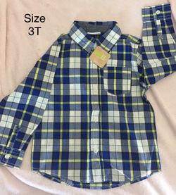 Boys collared shirt New!