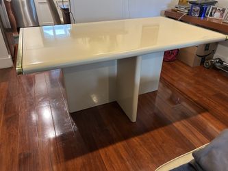 Vintage Formica Dining Table with Retro Charm + Chairs