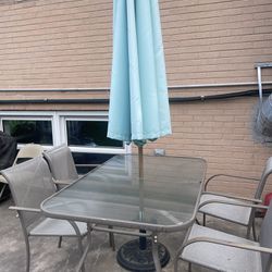 Patio Furniture With Umbrella 