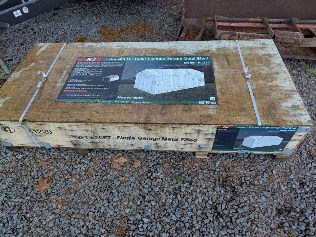 12x20 Metal Garage Kit