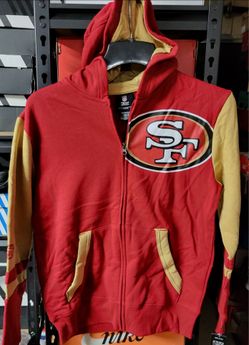 *NEW* NFL Team Apparel San Francisco 49ers Full Zip Hoodie Size Youth Large with Tags