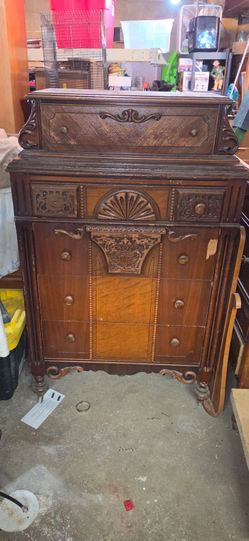 Beautiful vintage wood dresser