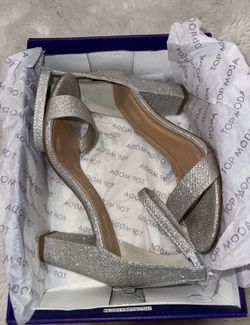 Top Moda Silver Heels