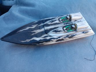 Vintage rc race boat kyosho 24" Long