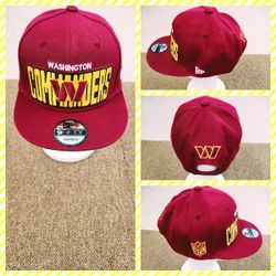 WASHINGTON COMMANDERS NFL FOOTBALL 🏈 SNAPBACK HAT. 