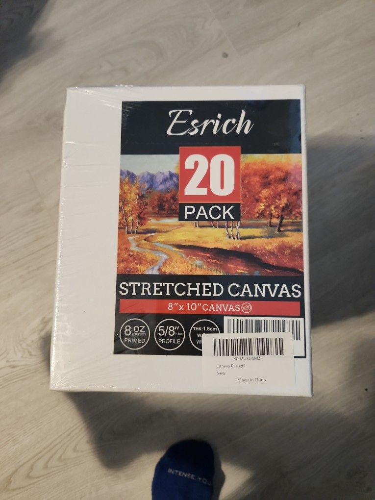 20 Pieces OS Stretched Canvas PACK