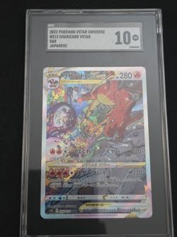 SGC 10 Charizard VSTAR SAR Japanese Pokemon Card 212/172