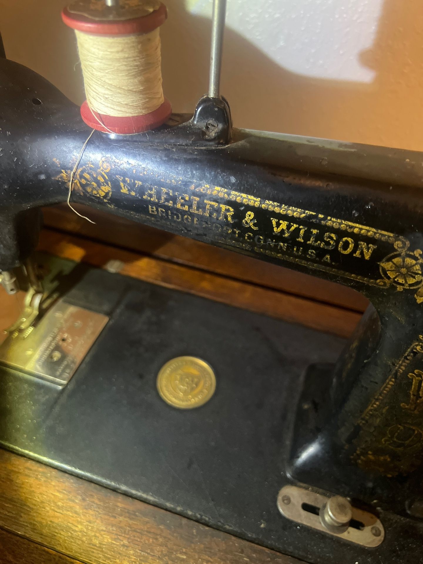 Wheeler and Wilson Antique Sewing Machine