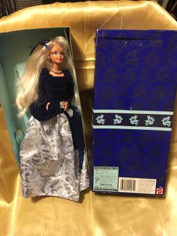 1995 Winter Velvet Barbie Doll