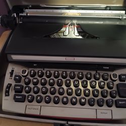 Sears Vintage Metalist 12 Electric Typewriter 