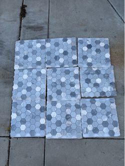 Marble mosaic tile