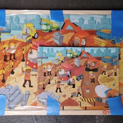 Top Bright Wooden Puzzle