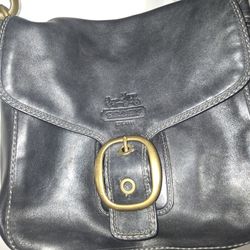Coach Bleecker Legacy Tattersal Flap Bag