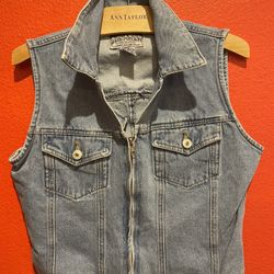 BREAKER BRAND JEAN VEST 