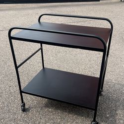 Black Rolling Cart by Hearth & Hand with Magnolia