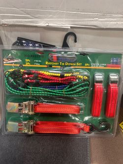 Ratchet tie down set of 12