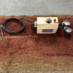 220V SPA Heater Electric Swimming Pool and Heating Tub Water Heater Thermostat