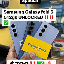 Samsung Fold 5 512gb Unlocked 