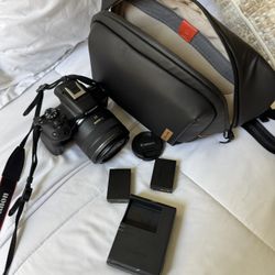 Canon EOS R50 4K Video Mirrorless & RF35 mm f1.8 Macro IS STM Macro Lens