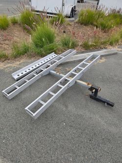 Dirt bike hitch