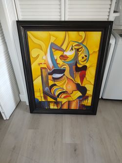 Oil On Canvas Framed