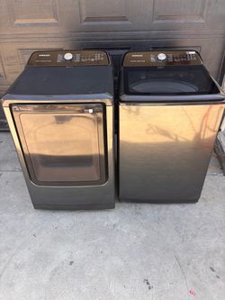 Samsung washer and dryer electric set great working condition