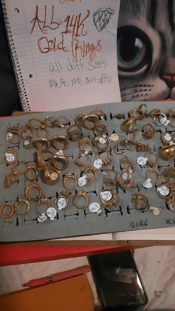 14 K Gold RIngs s