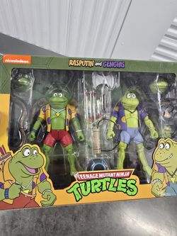 Neca Tmnt Rasputin And Genhis Frogs
