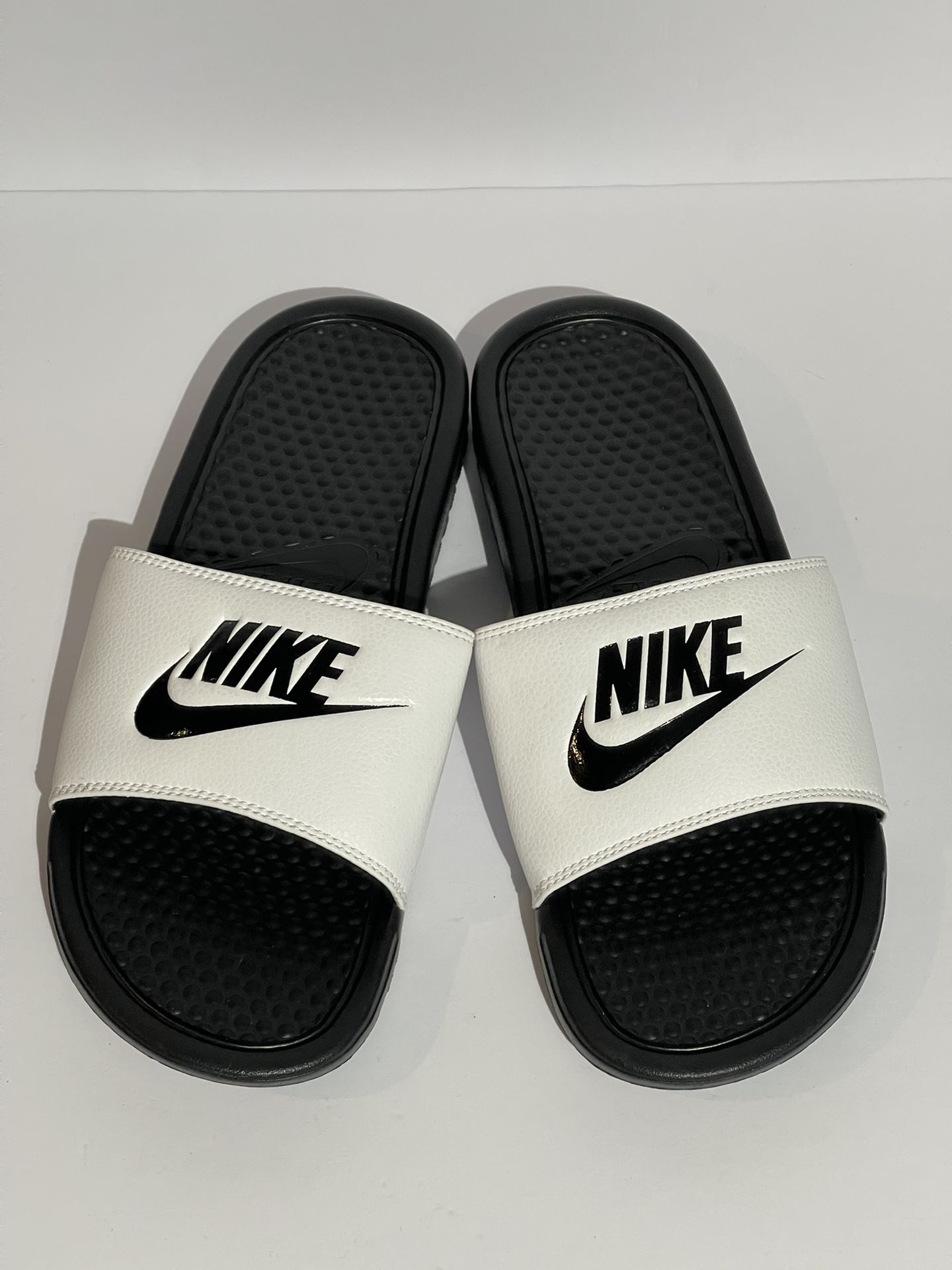 NEW Nike Mens Benassi JDI Slippers Slide Sandals Shoes Size US 8 EUR 41