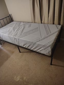 XX twin size bed with mattress