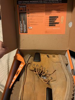 Timberland pro work boots 8.5 like new