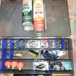 2 Tackle Boxes 1 Full 1 Empty