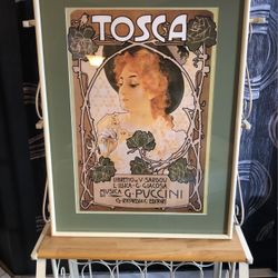 Print Framed Musics G. Puccini