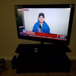 TV Stand And 52" TV