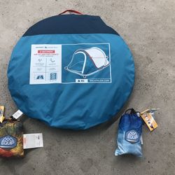 NEW (3) man ‘2 SECOND BACKPACK TENT’ 